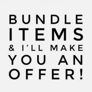 Bundle at least 3 items and SAVE